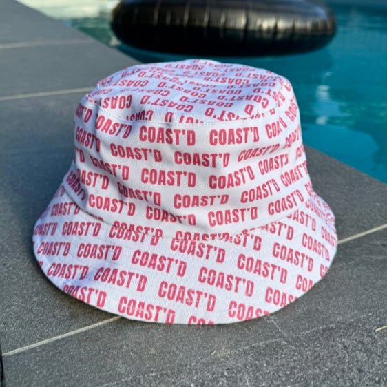 Coast'd Strawberry 🍓 Reversible Bucket Hat