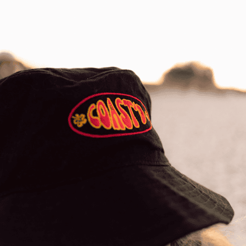 Coast'd Classic Bucket Hat (Black)