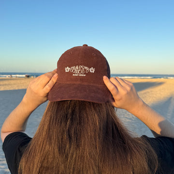 Hibiscus Surf Crew Corduroy Hat