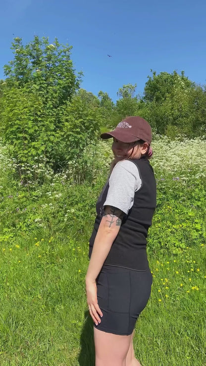 Hibiscus Corduroy Cap (Tan)