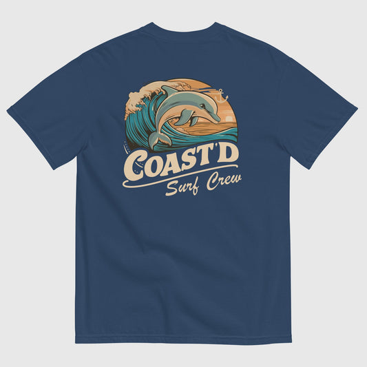 Dolphin Heavyweight Navy Tee